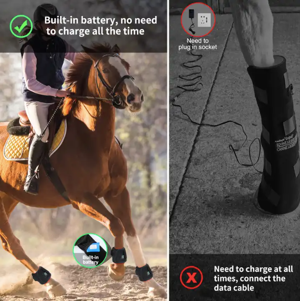 Red Light Therapy For Horses Boot Small (Medical Grade Infrared Hoof Wrap)