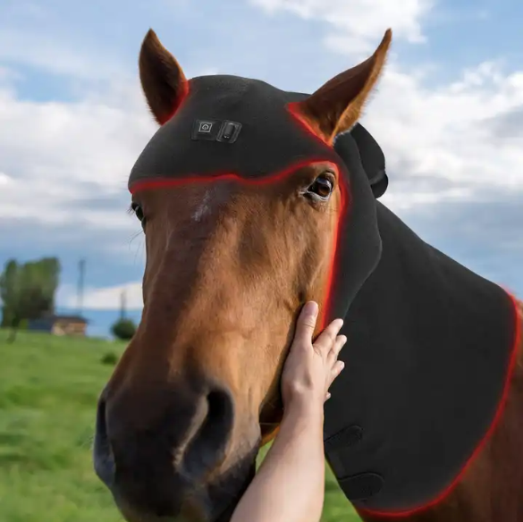 Red Light Therapy Horse Head Wrap (Medical Grade Infrared Head Wrap)